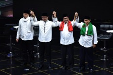 Wahidin-Andika vows to end political dynasty in Banten