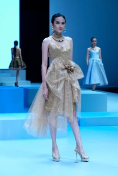 Maumere pearl meets Gorontalo 'karawo' at Indonesia Fashion Week 
