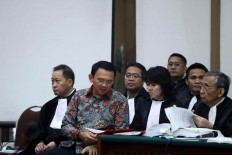 Goverment urged to act neutral in Ahok’s blasphemy case
