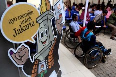 Disabled voters in West Papua's Manokwari get special polling booths