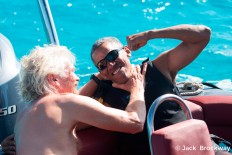 Obamas join Richard Branson for private island getaway 