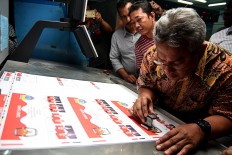Distribution of election material hampered by bad weather in Jambi