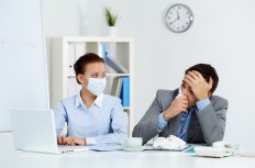 Why you shouldn't go to work when you're sick  