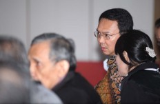 Ahok’s lawyer ready to hear demanded prison terms 