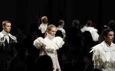 Burberry draws on sculptor Henry Moore in fashion highlight