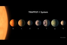 7 Earth-size worlds found orbiting star; could hold life