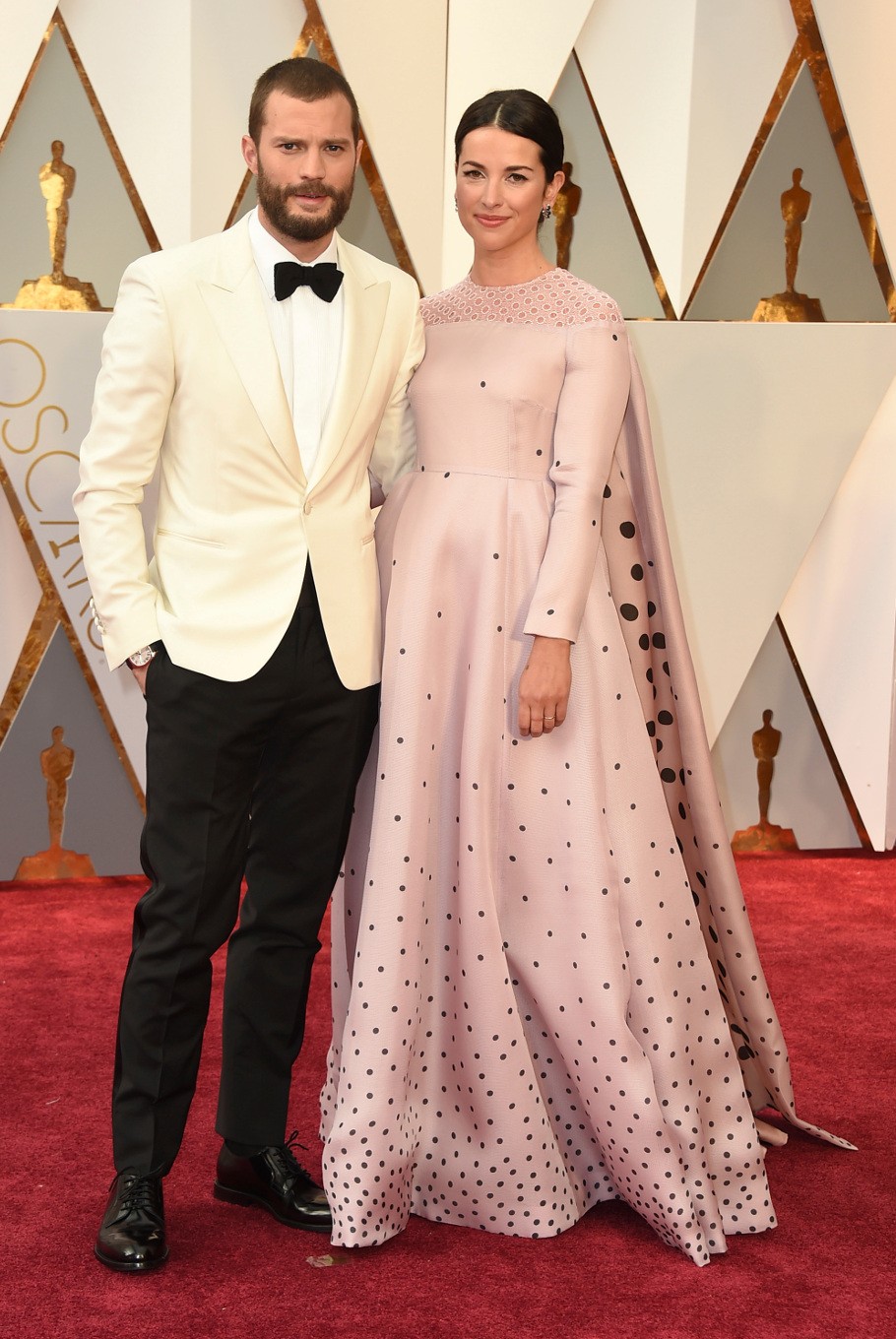 Ruth Negga in red, plenty of gold on Oscars red carpet - Entertainment ...