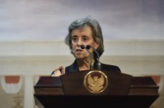 UN discusses child marriage with Jokowi at palace