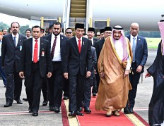 King Salman arrives in Jakarta 