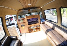 Bandung premium angkots boast flat-screen TVs, wifi