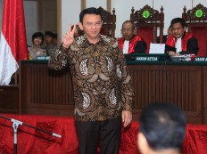 Remainder of Ahok's trial to be covered live 