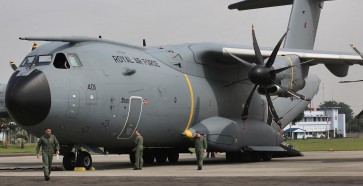 Royal Air Force&rsquo;s A400M visits Jakarta on whirlwind tour