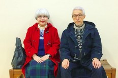 Couple married for 37 years wear matching outfits every day