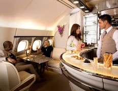 Emirates is making its flying bar bigger and swankier 