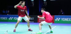Kevin-Marcus into All England semis, Tontowi-Liliyana stopped by host pair