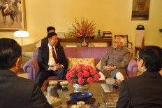 In India, Wiranto calls for strong global effort against terrorism