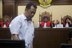 Jokowi’s in-law in graft trial