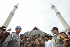 Hasyim Asy’ari Mosque should become symbol of moderate Islam: Jokowi