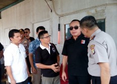 Jakarta Police chief visits Santa Clara Church construction site