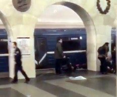 St. Petersburg, Russia, subway blast kills 10, injures 50 