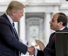 Trump says US will forge a 'great bond' with Egypt 