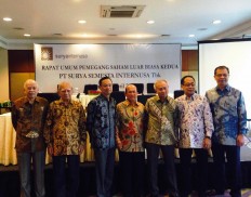 Surya Semesta gets approval to sell unit&rsquo;s shares to Astra 