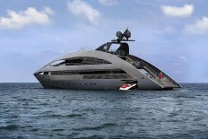 Superyacht worth $84.7m is on show
