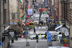 Stolen truck kills 4 in Stockholm; Sweden calls it terror 