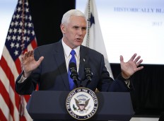 Pence aims to reassure allies amid North Korea threat 