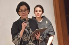 Finance Minister Sri Mulyani Indrawati