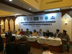 Religious organizations call for peaceful Jakarta election