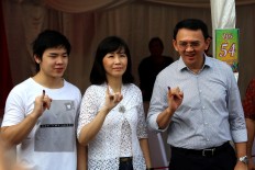 Ahok, Veronica absent in divorce proceedings