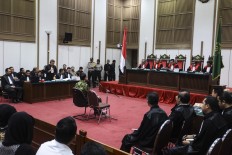 Ahok prepares defense against prosecutors’ sentence demand