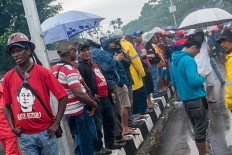 Police shooting victims treated at Mimika Hospital