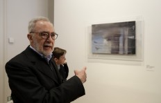 German artist Gerhard Richter opens retrospective in Prague