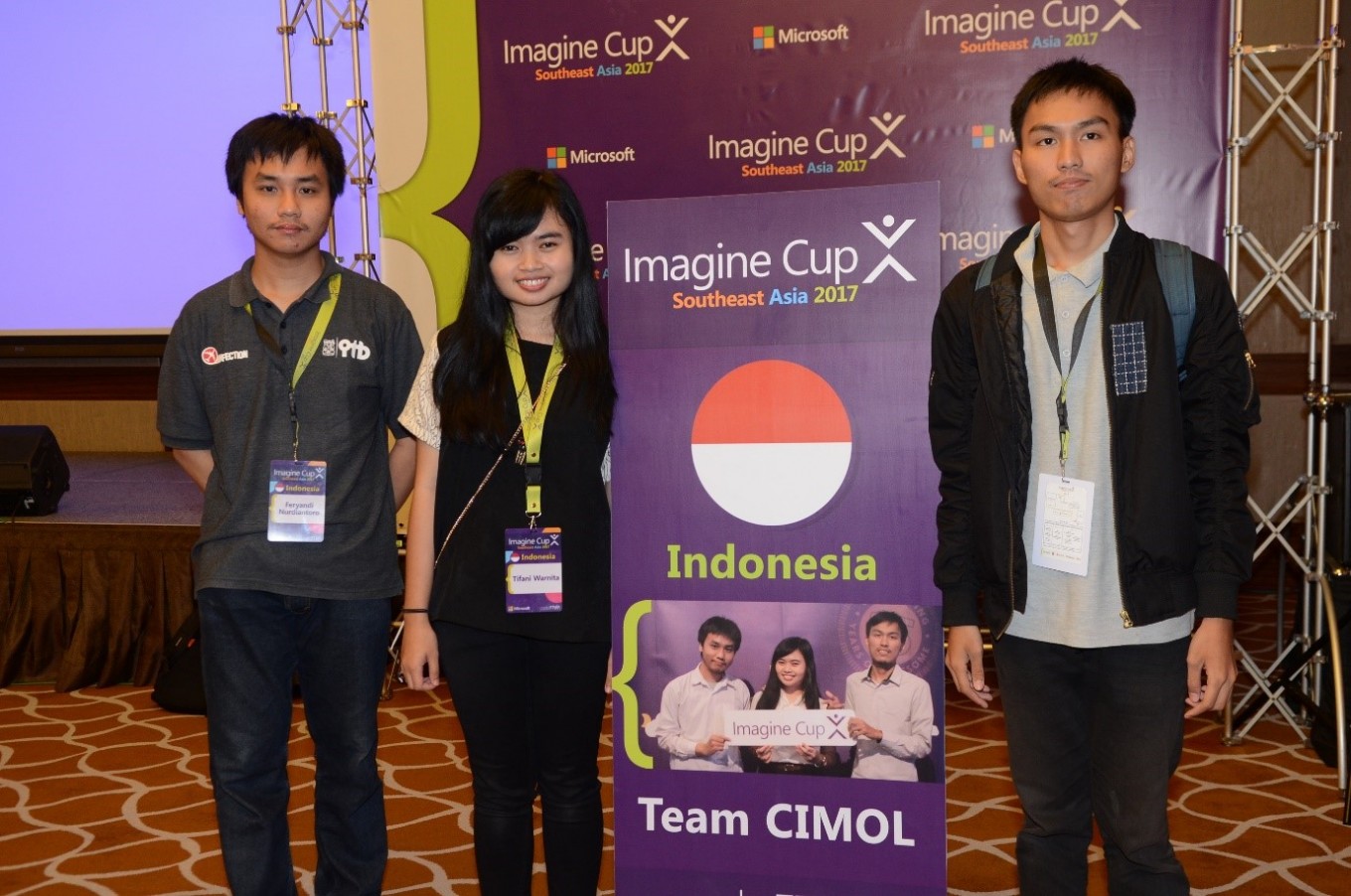 Indonesian students win regional leg of 2017 Microsoft Imagine Cup 