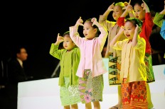 A display of musical harmony for the nation