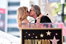 Goldie Hawn, Kurt Russell get Hollywood stars