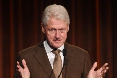 42nd U.S. President Bill Clinton speaks on stage at the Food Bank for New York City Can-Do Awards Dinner 2017 on April 19, 2017 in New York City.