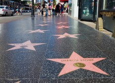 Hollywood's Walk of Fame, the biggest star of all