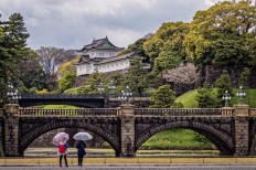 Multilingual audio tourist guide available at Japan imperial palaces