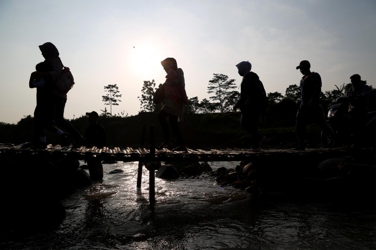The Jonggol emergency bridge