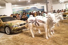 Budi Ubrux: Art imitating life in cowsheds