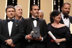 Winners at the 2017 Cannes film festival