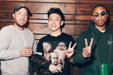 Rich Chigga chats with Pharrell on US radio