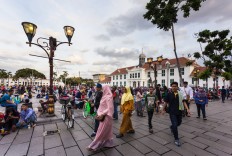 Fatahillah Square sees decrease in visitors for New Year