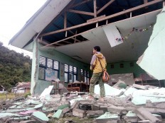 Tinombala personnel deployed to help victims of Poso earthquake