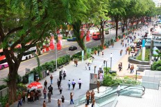 Smoking ban for Singapore's Orchard Road kicks in