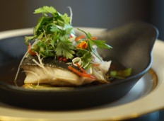 Ramadhan recipe: Four Seasons Hotel Jakarta’s steamed gindara fish with superior sauce