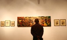 Late maestro S. Sudjojono’s sketches, memorabilia showcased in Jakarta